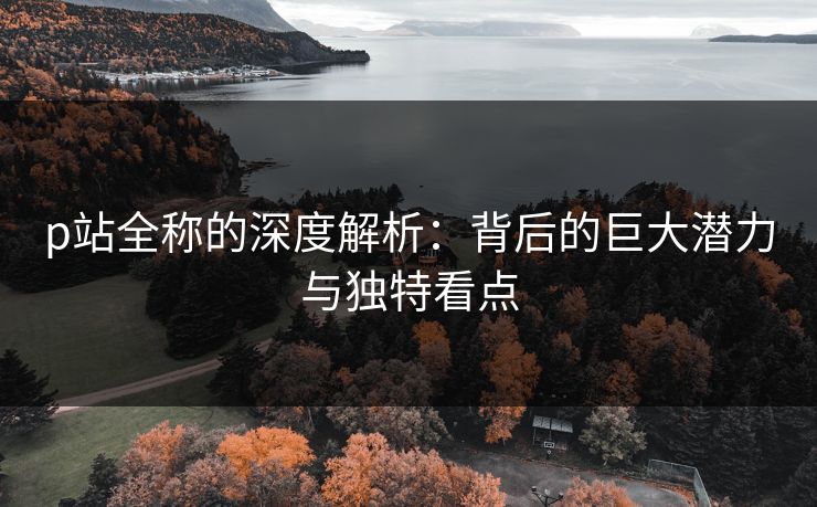 p站全称的深度解析：背后的巨大潜力与独特看点